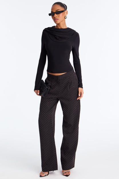 Everything That Glitter Trouser Pant 32″ - Black