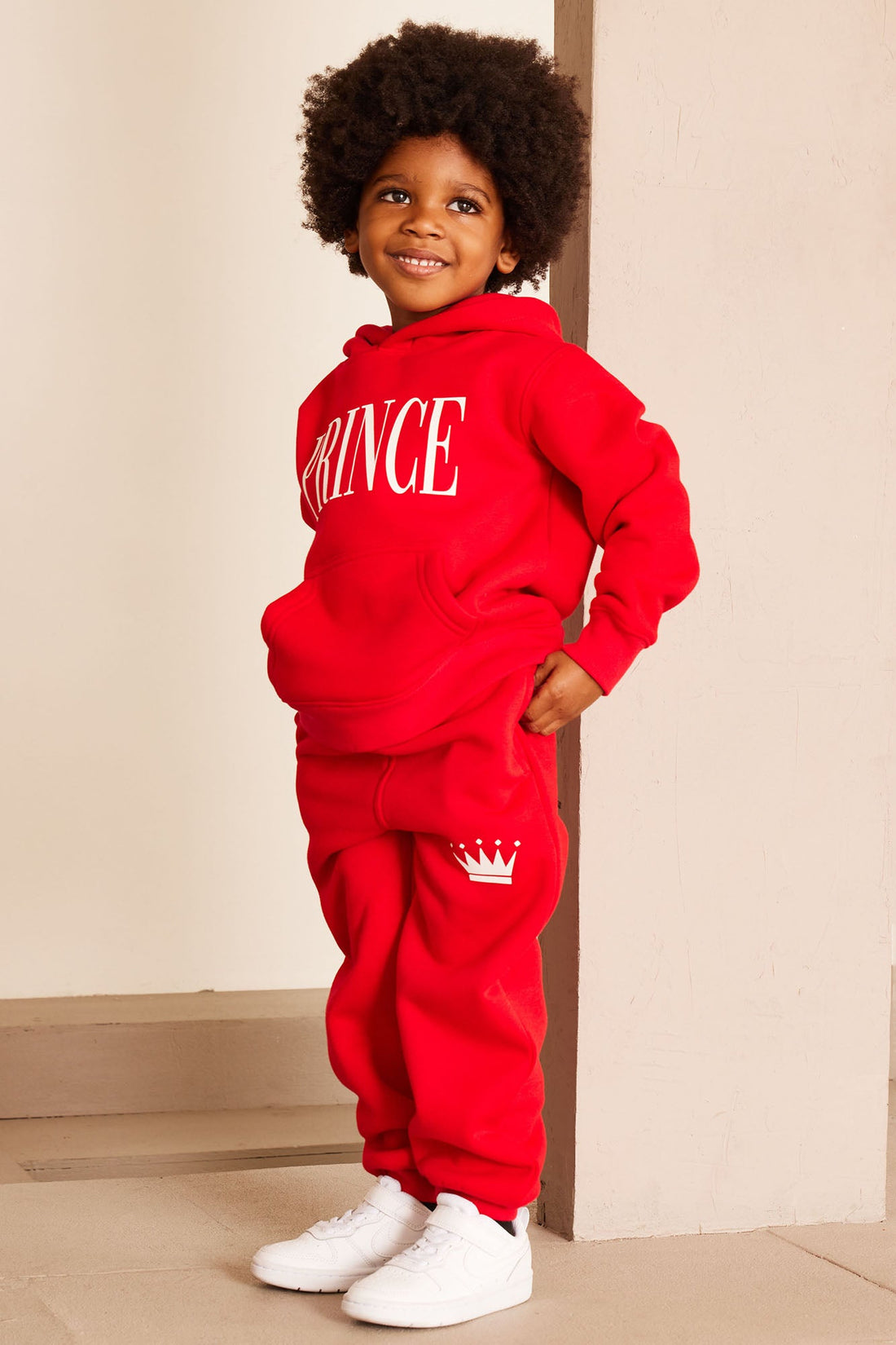 Family Goals Mini Prince Jogger - Red