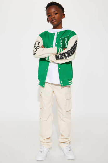 Mini Brooklyn Fleece Jacket - Green