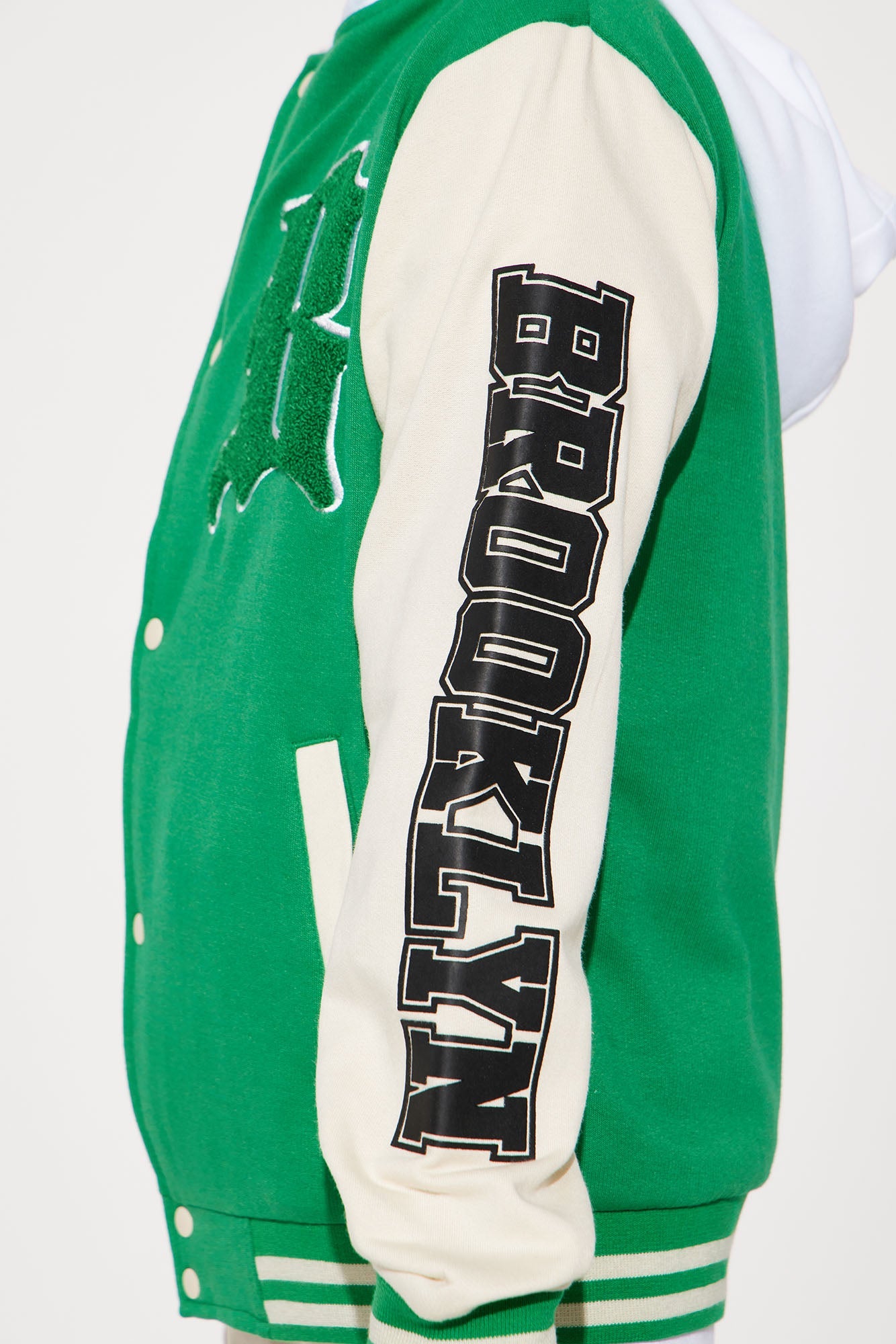 Mini Brooklyn Fleece Jacket - Green