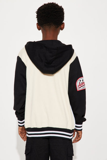 Mini Freedom 95 Fleece Jacket - Black/White