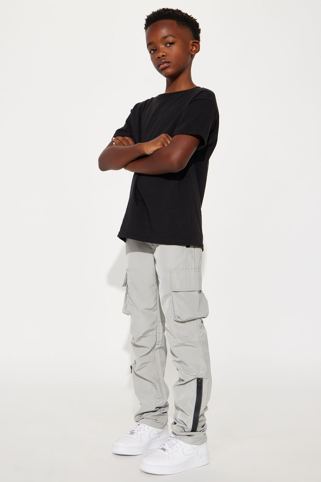 Mini Stanley Nylon Pant - Grey