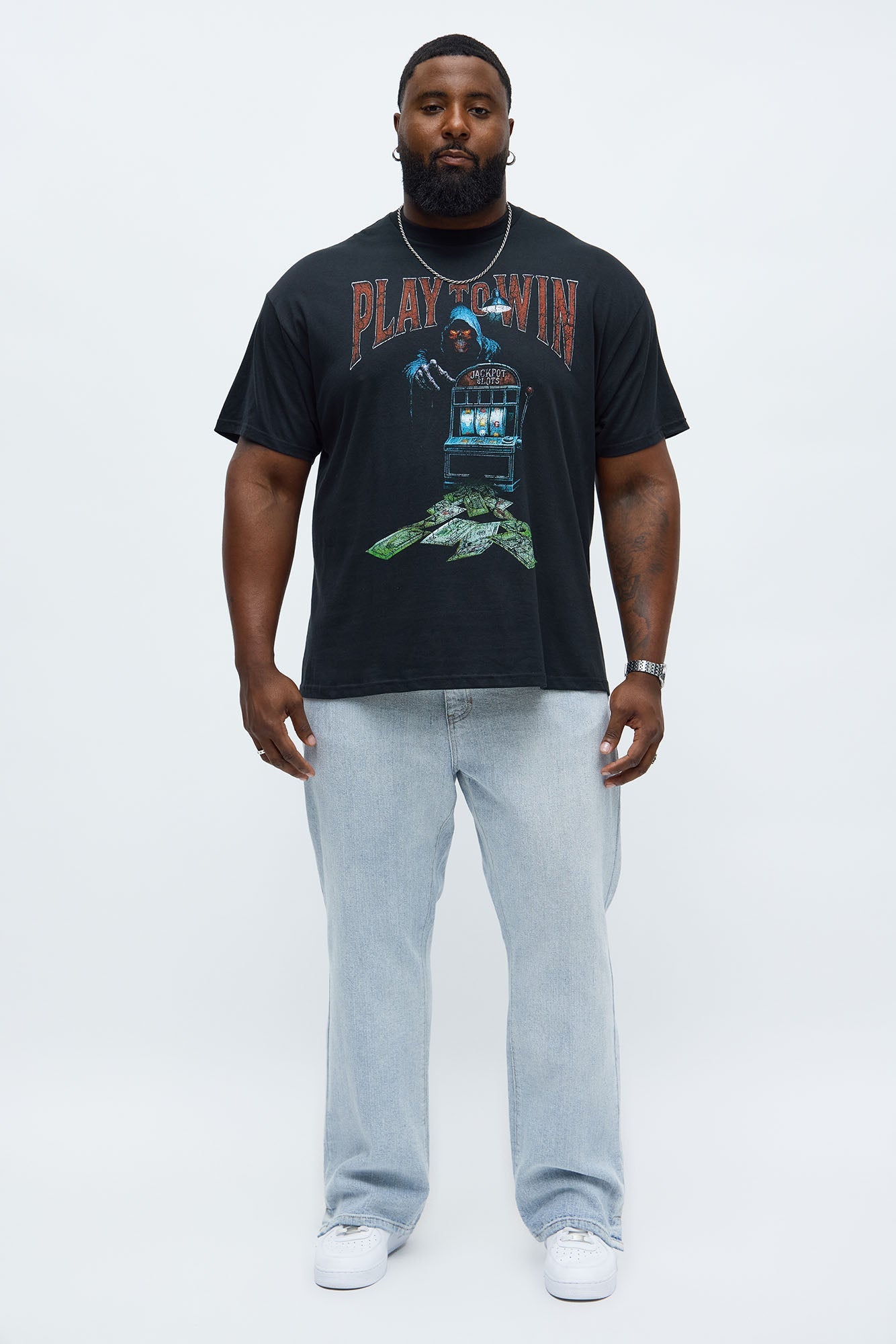 Play To Win Short Sleeve Tee - Black