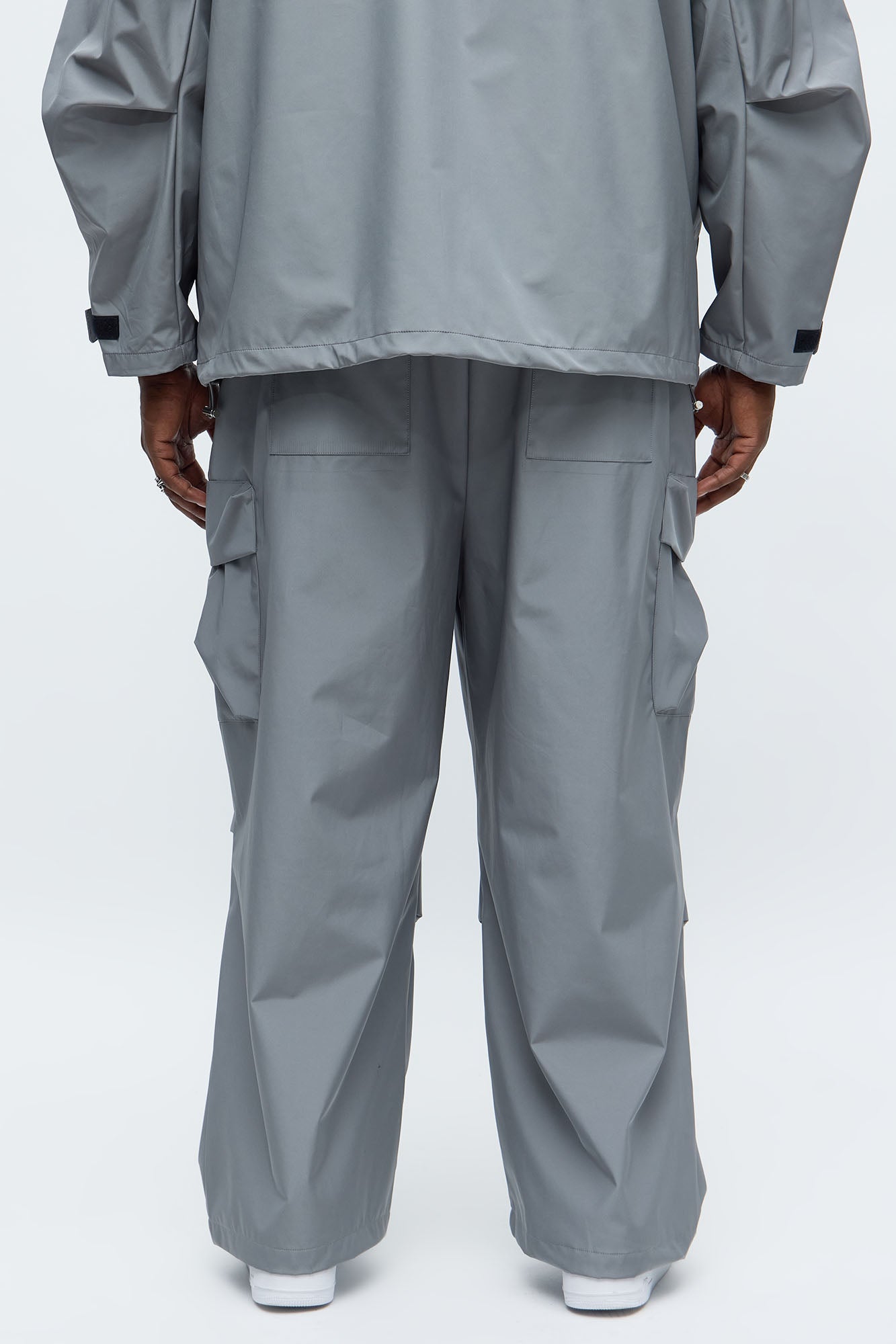 Baggy Peak Tech Cargo Pant - Grey