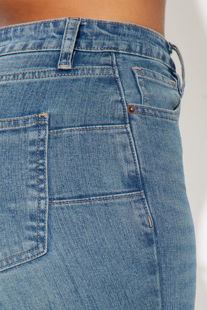 Maddy Mid Rise Sculpt Skinny Jeans - Vintage Wash