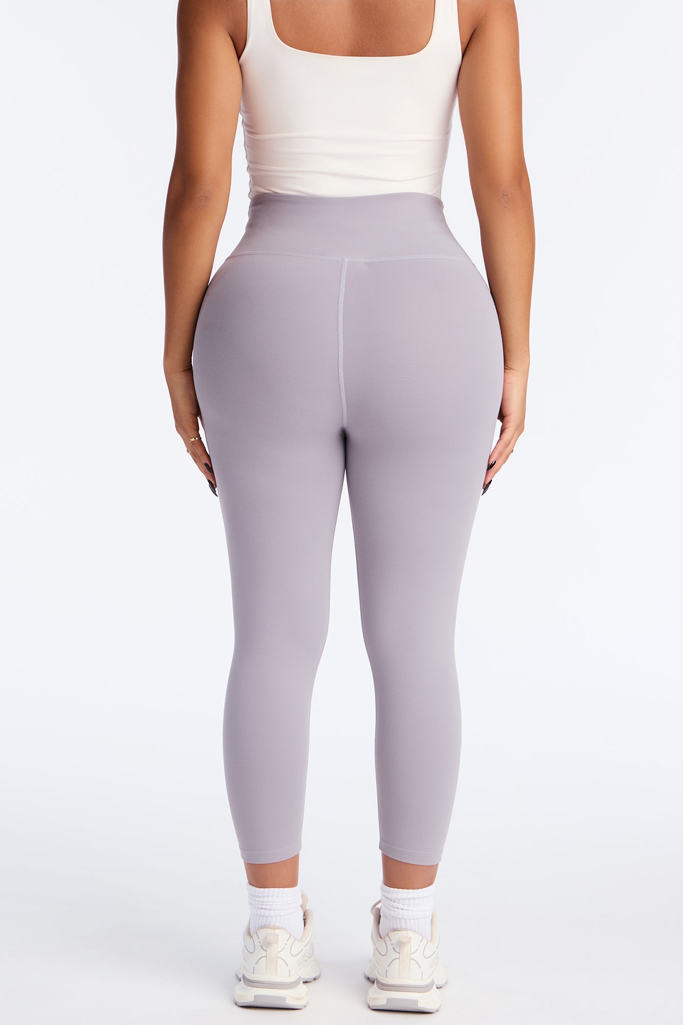 Flexibility Super Soft Capri Active Legging - Grey
