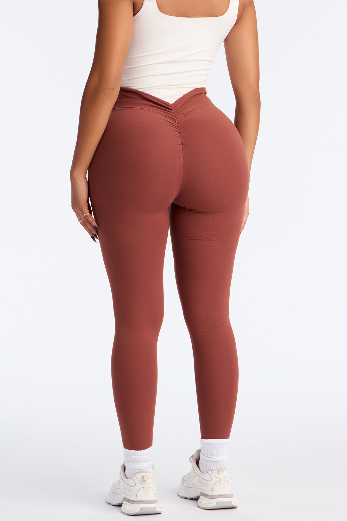Sunrise Stretch Super Soft Active Legging - Mocha