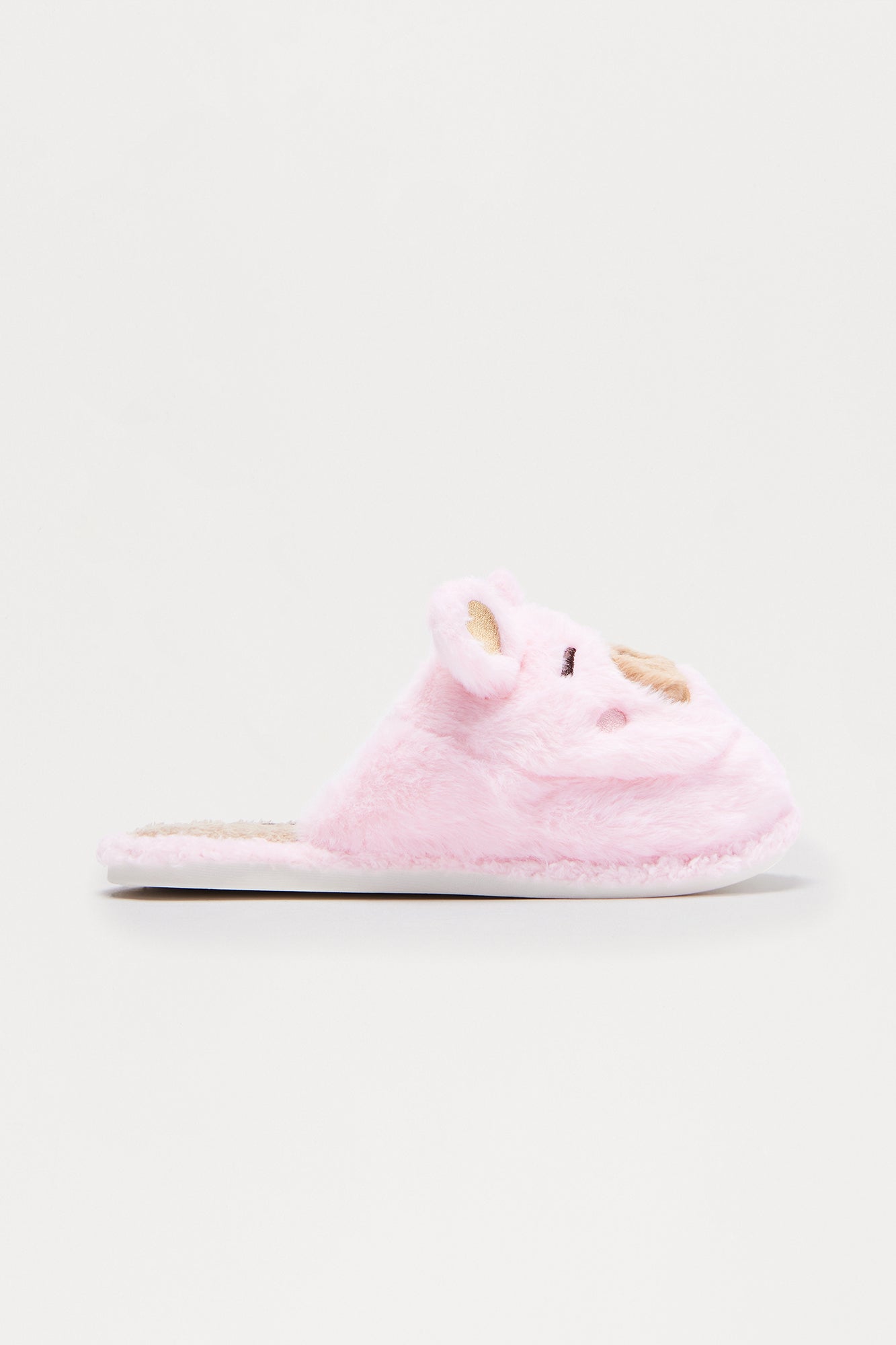 Hershey Cozy Bear Slippers - Pink