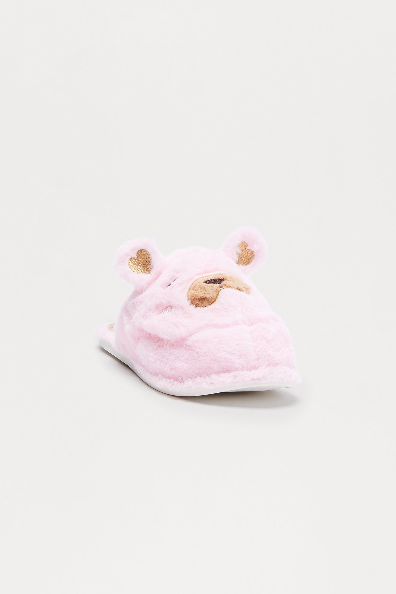 Hershey Cozy Bear Slippers - Pink