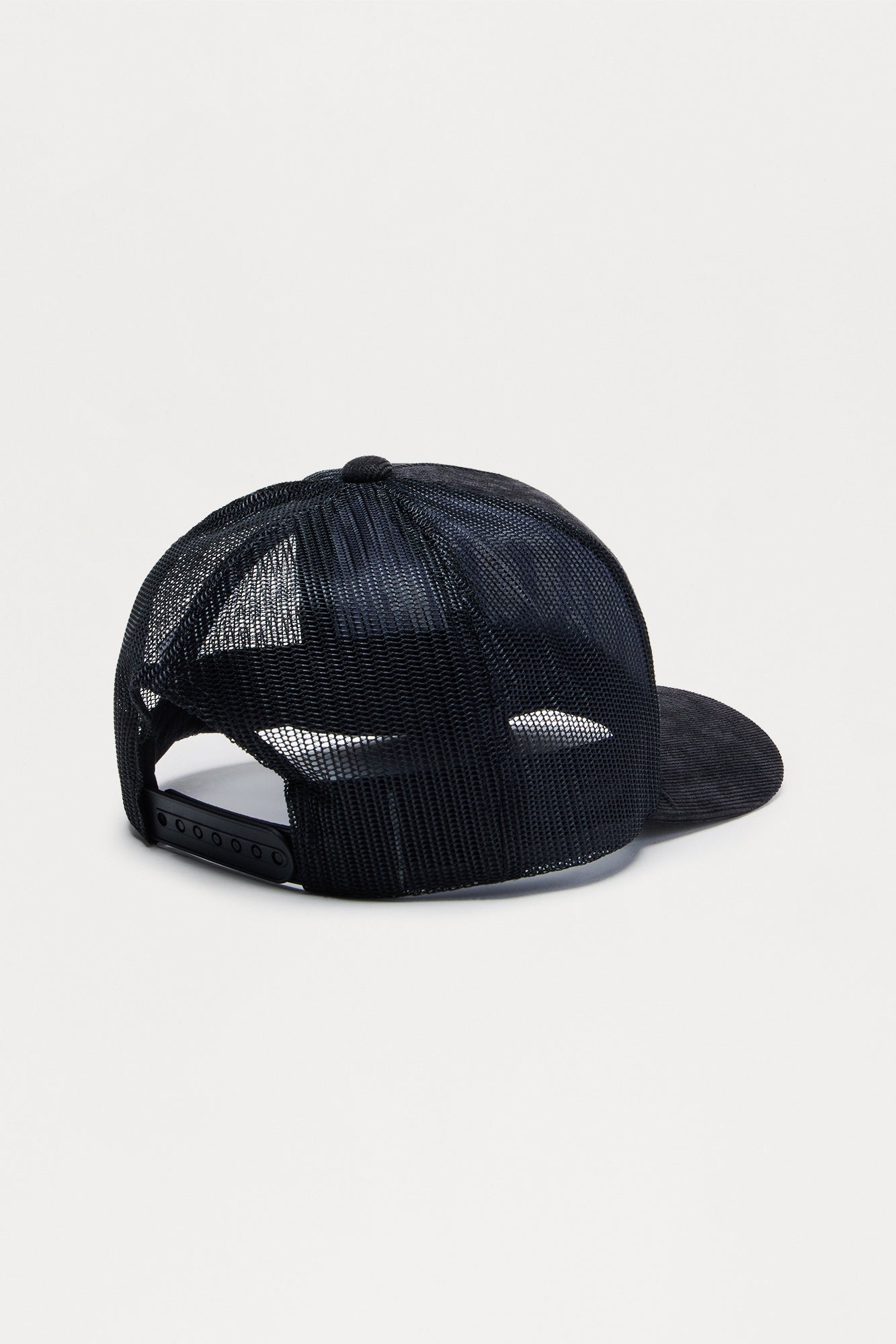 Culture Star Studded Corduroy Structured Snapback Hat - Black