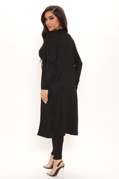 Nori 3 Piece Legging Set - Black