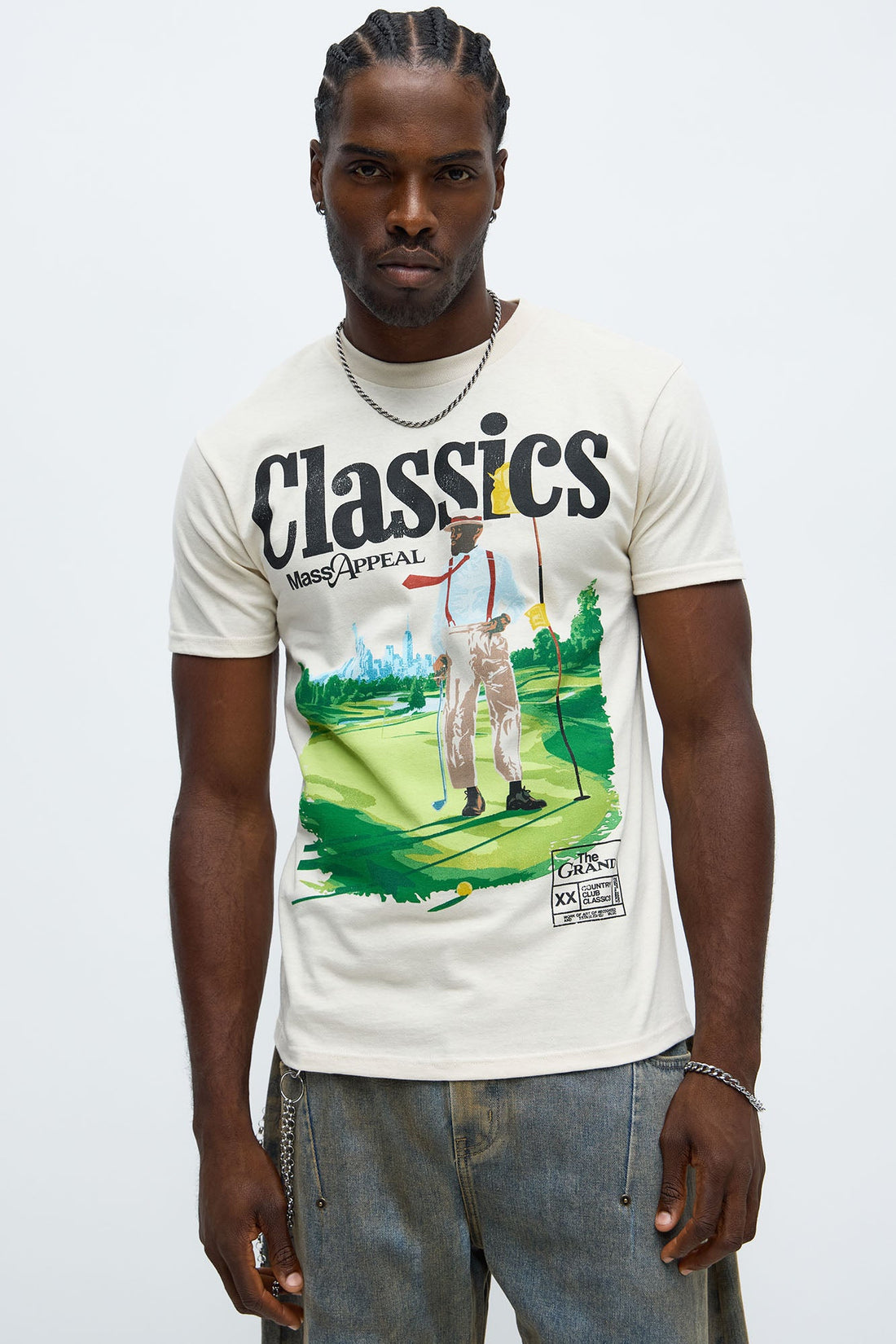 Classics Mass Appeal Short Sleeve Tee - Off White