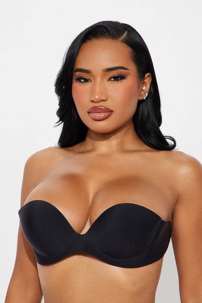 Barely Noticed Invisible Bra - Black