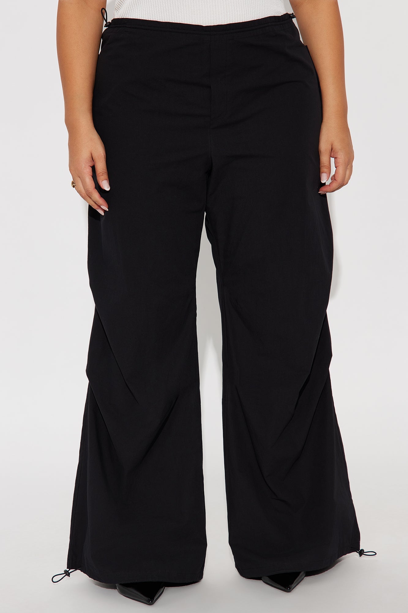 Street Smart Parachute Jogger - Black