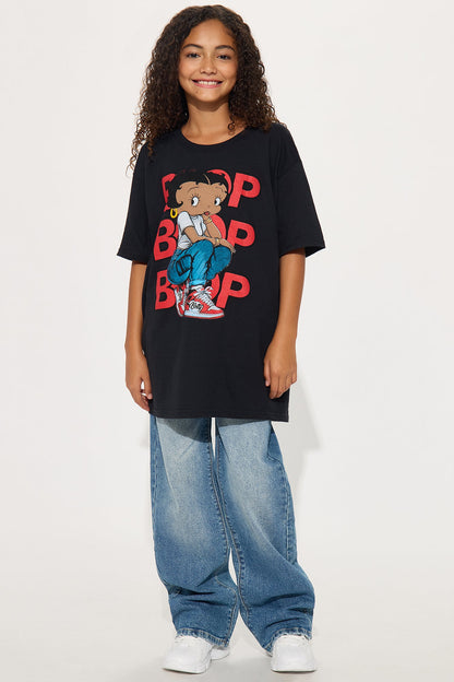 Mini So Fresh Betty Boop Short Sleeve Tee - Black