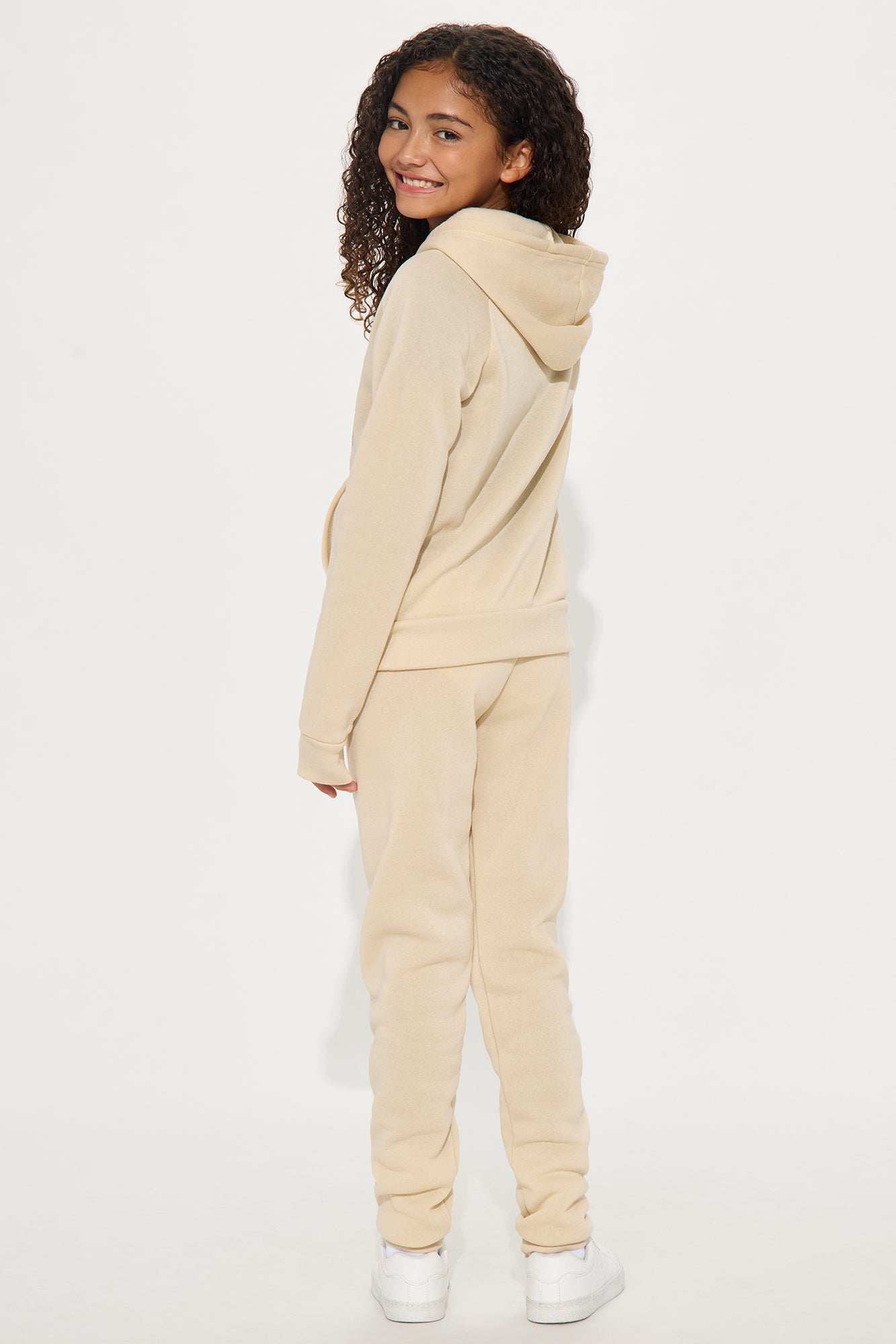 Mini Find Your Freedom 3 Piece Jogger Pant Set - Sand/combo