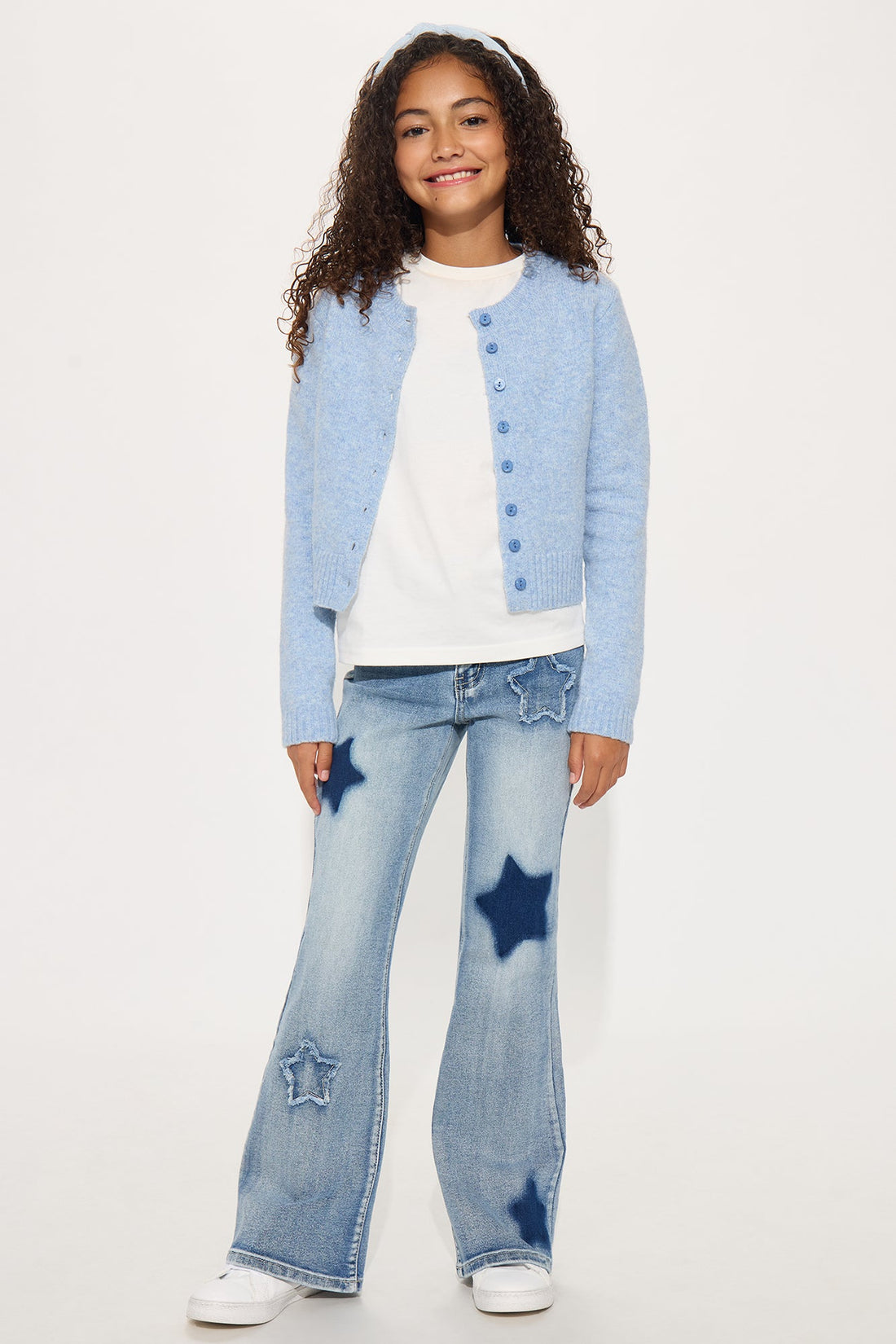Mini Big Dreams Flare Jeans - Vintage Blue Wash