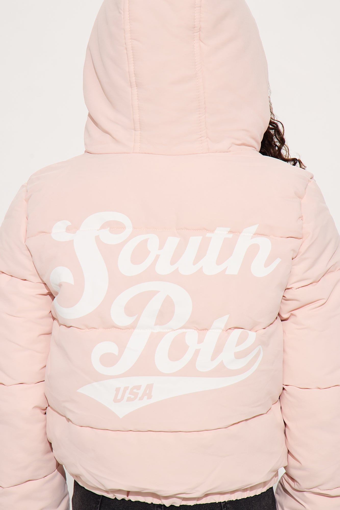Mini Southpole Puffer Jacket - Pink