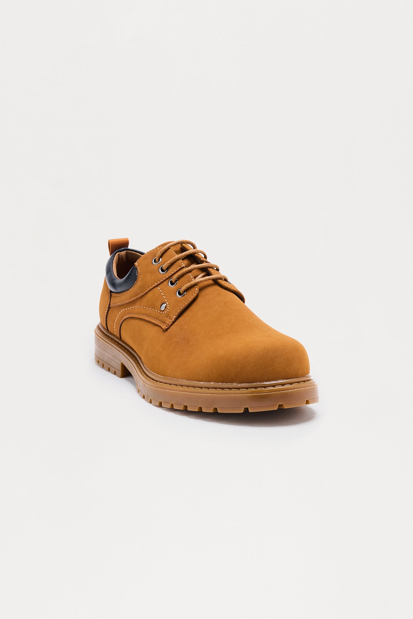 Craftsman Chunky Lace Up Shoe - Brown