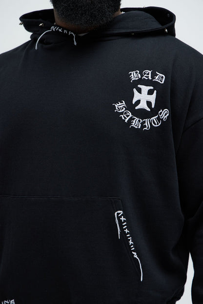 Stars Align Hoodie - Black