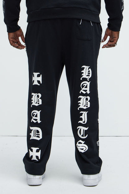 Stars Align Jogger - Black