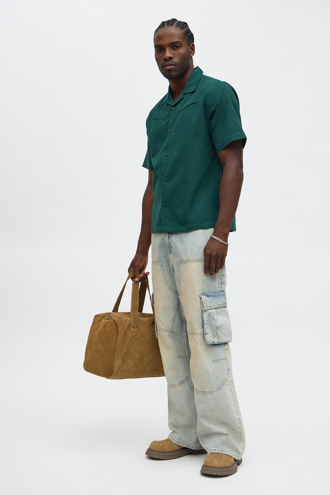 Frontier Fit Button Up Shirt - Emerald