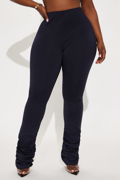 Love Galore Stacked Legging - Midnight Blue