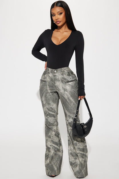 Obsessed With Me Bodysuit - Black
