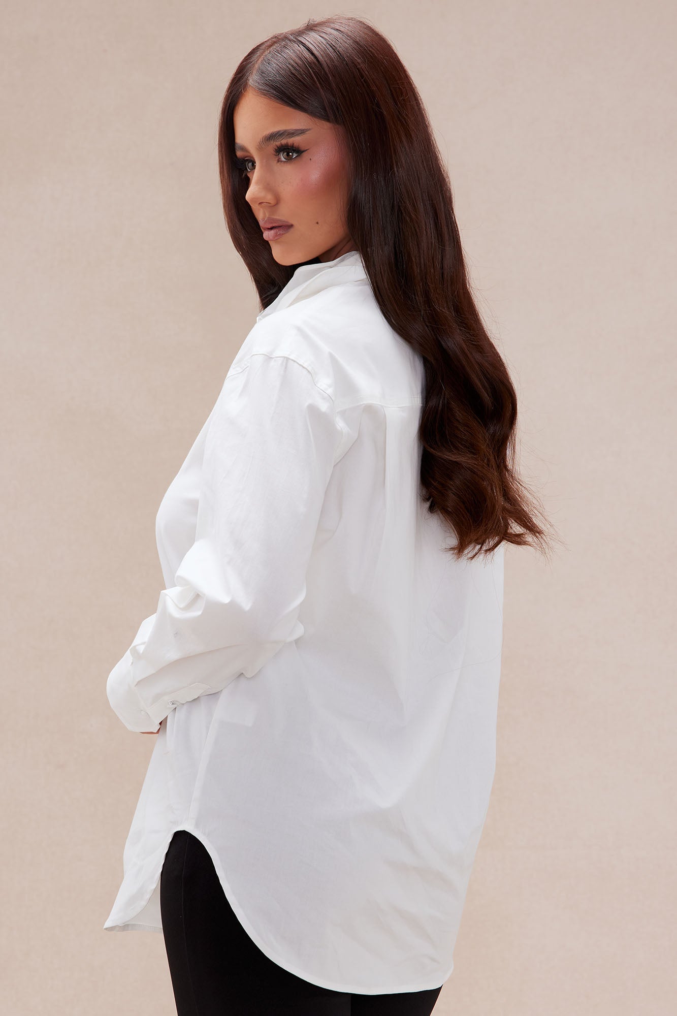 Fiona Long Sleeve Shirt - White