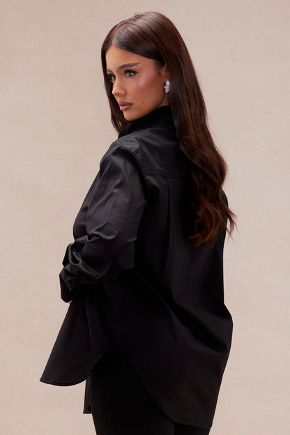 Fiona Long Sleeve Shirt - Black