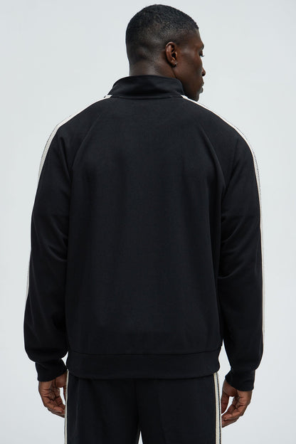 Dennis Track Jacket - Black