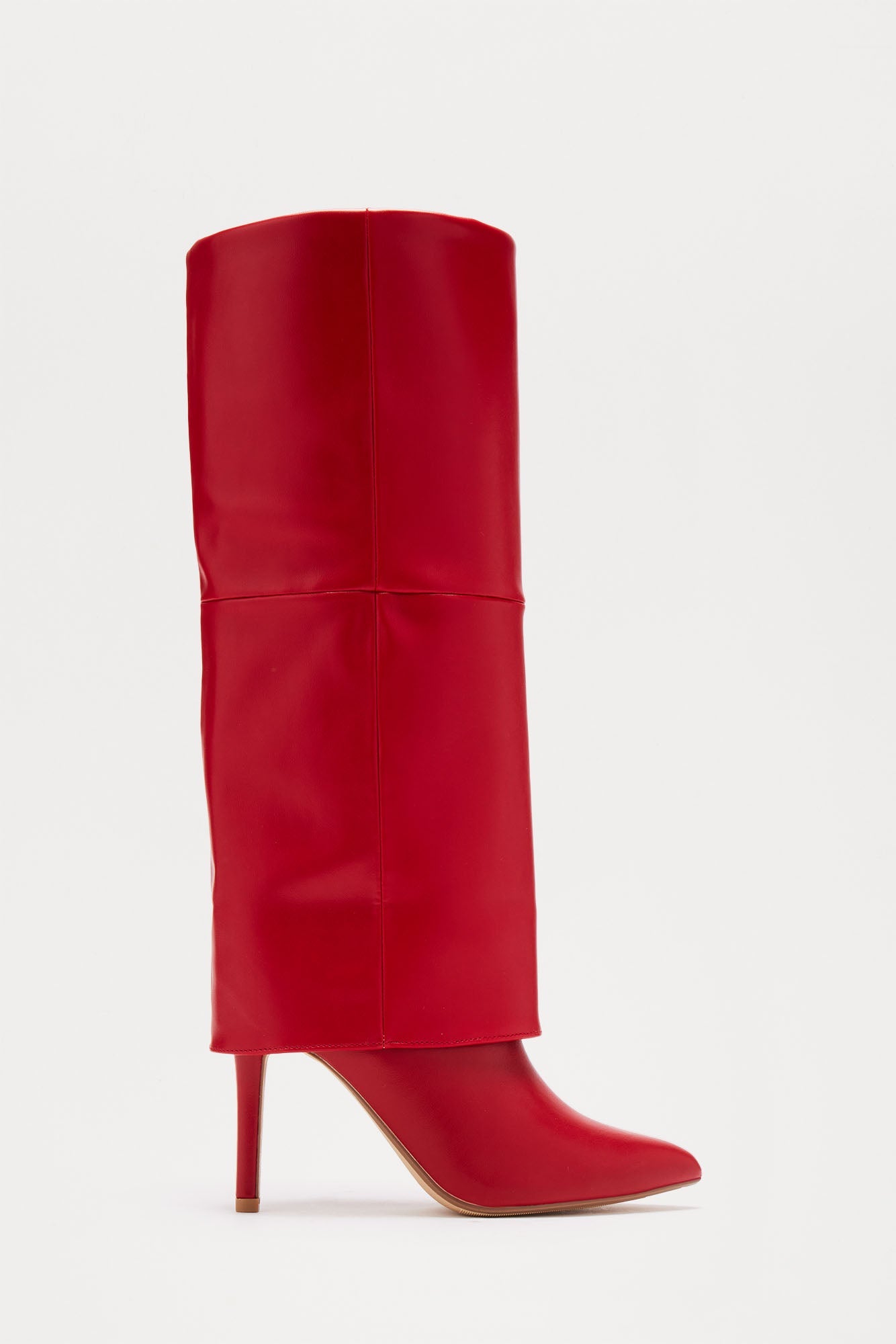 Jace Overlay Boots - Red
