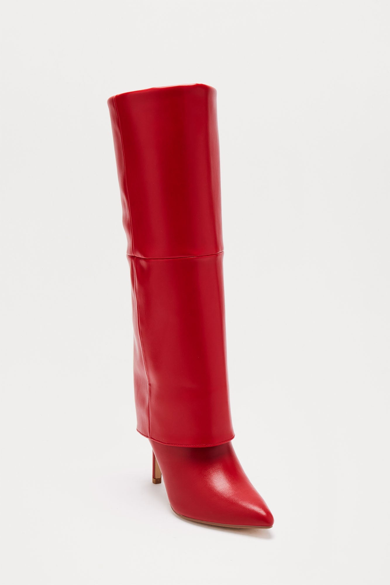 Jace Overlay Boots - Red