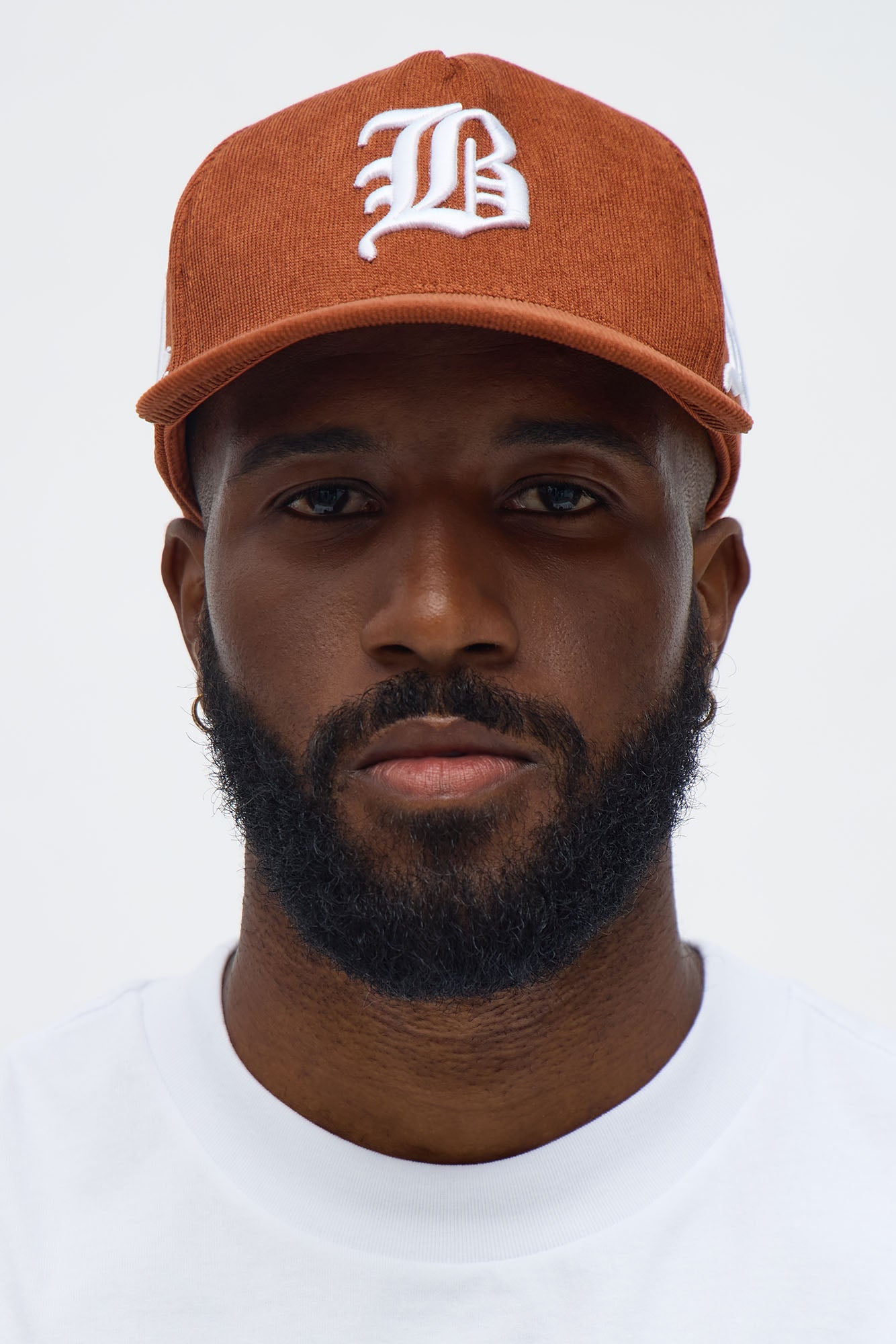 Come Back Corduroy Snapback Hat - Brown