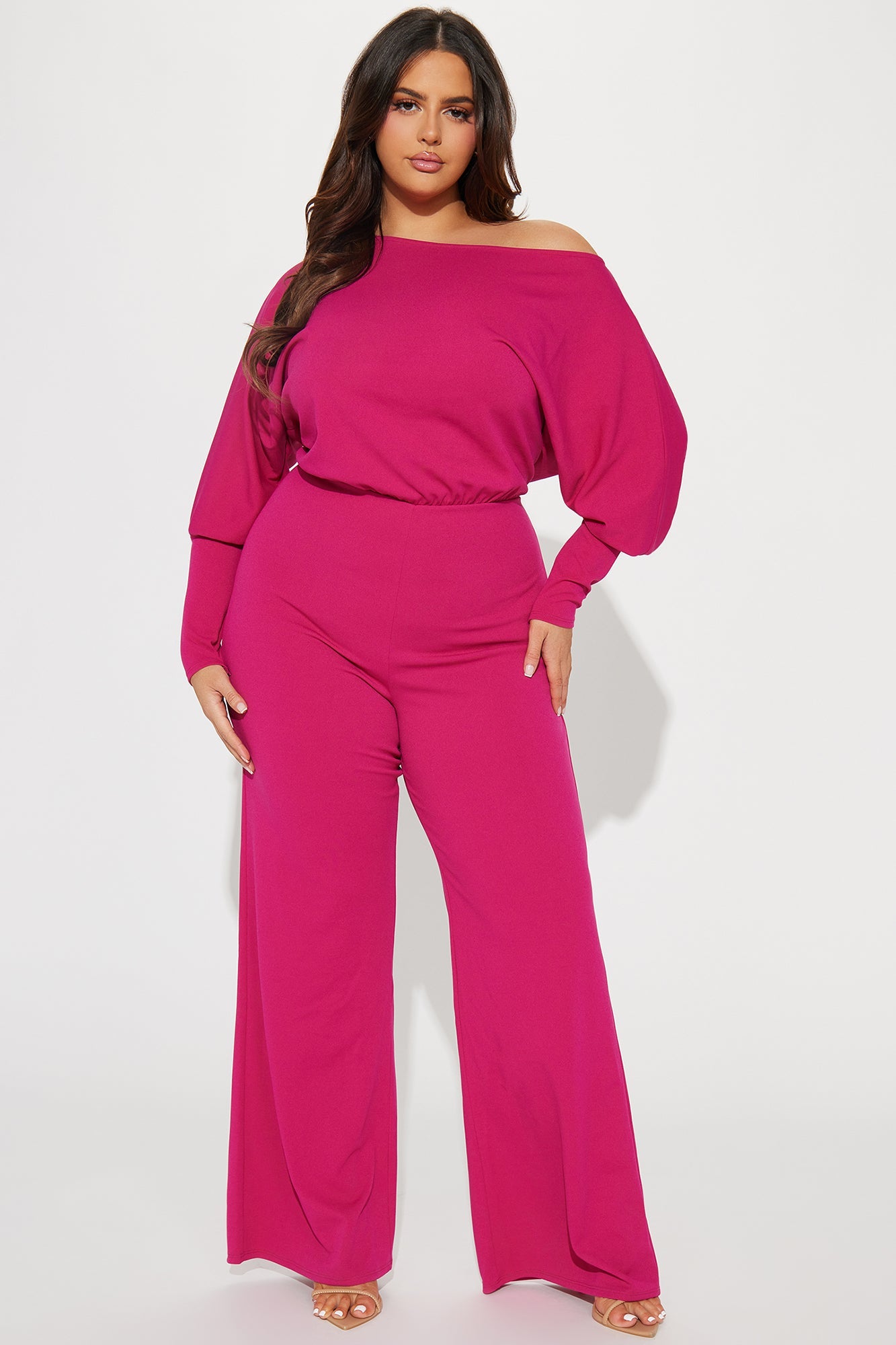 Break Free Jumpsuit - Magenta