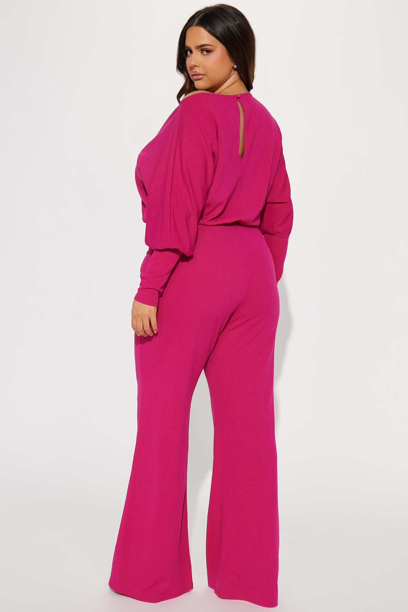 Break Free Jumpsuit - Magenta