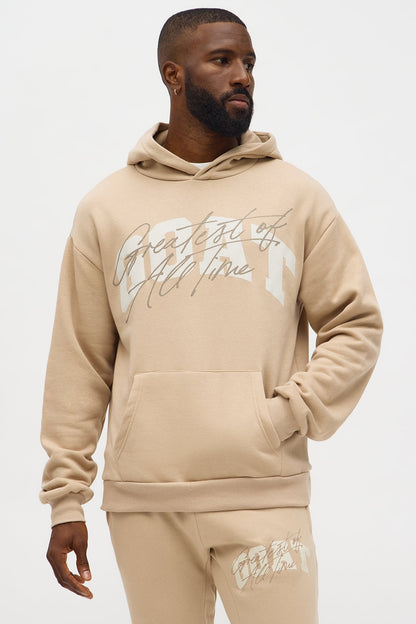 GOAT Signature Hoodie - Tan