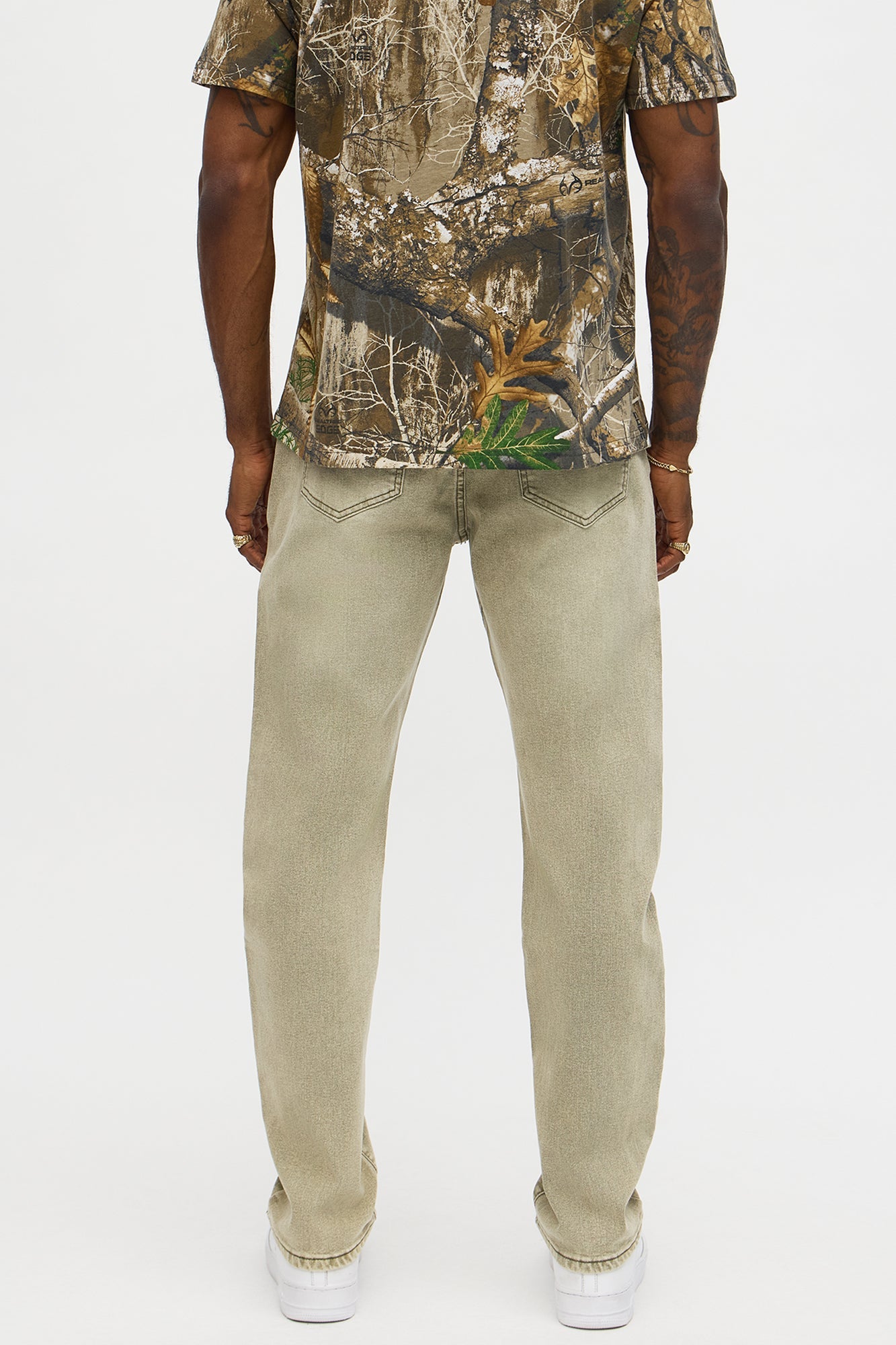 Mercer Slim Stretch Jean - Olive