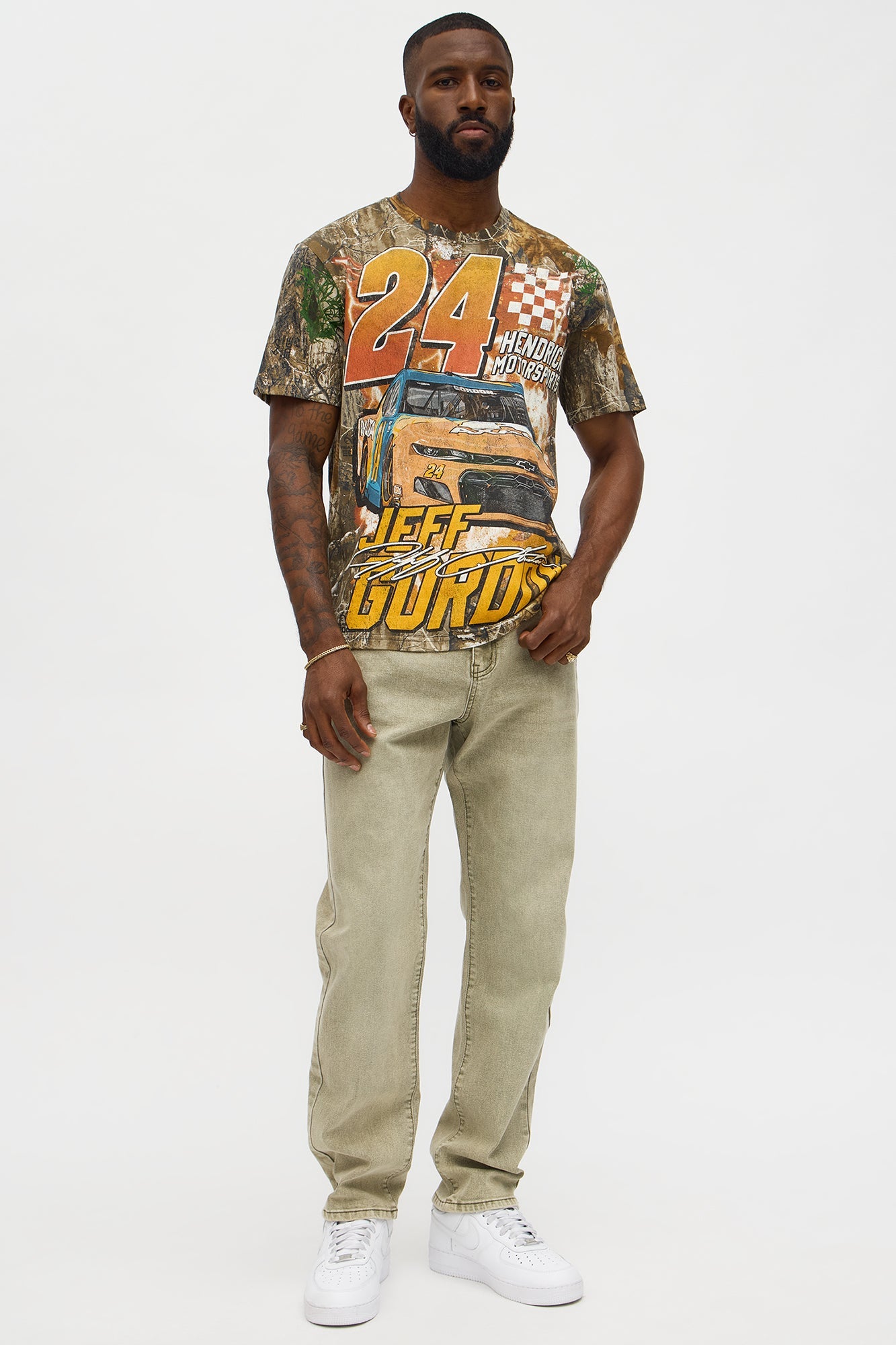 Mercer Slim Stretch Jean - Olive