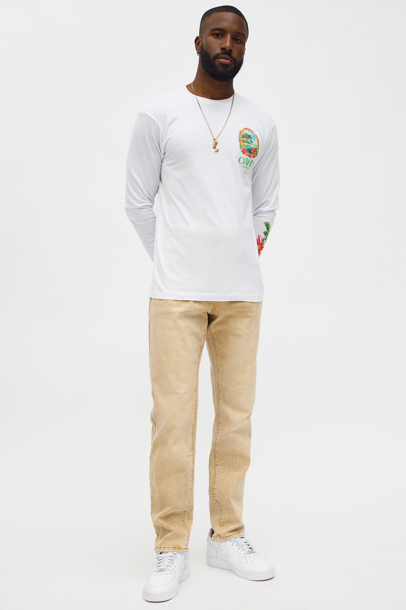 Mercer Slim Stretch Jean - Tan
