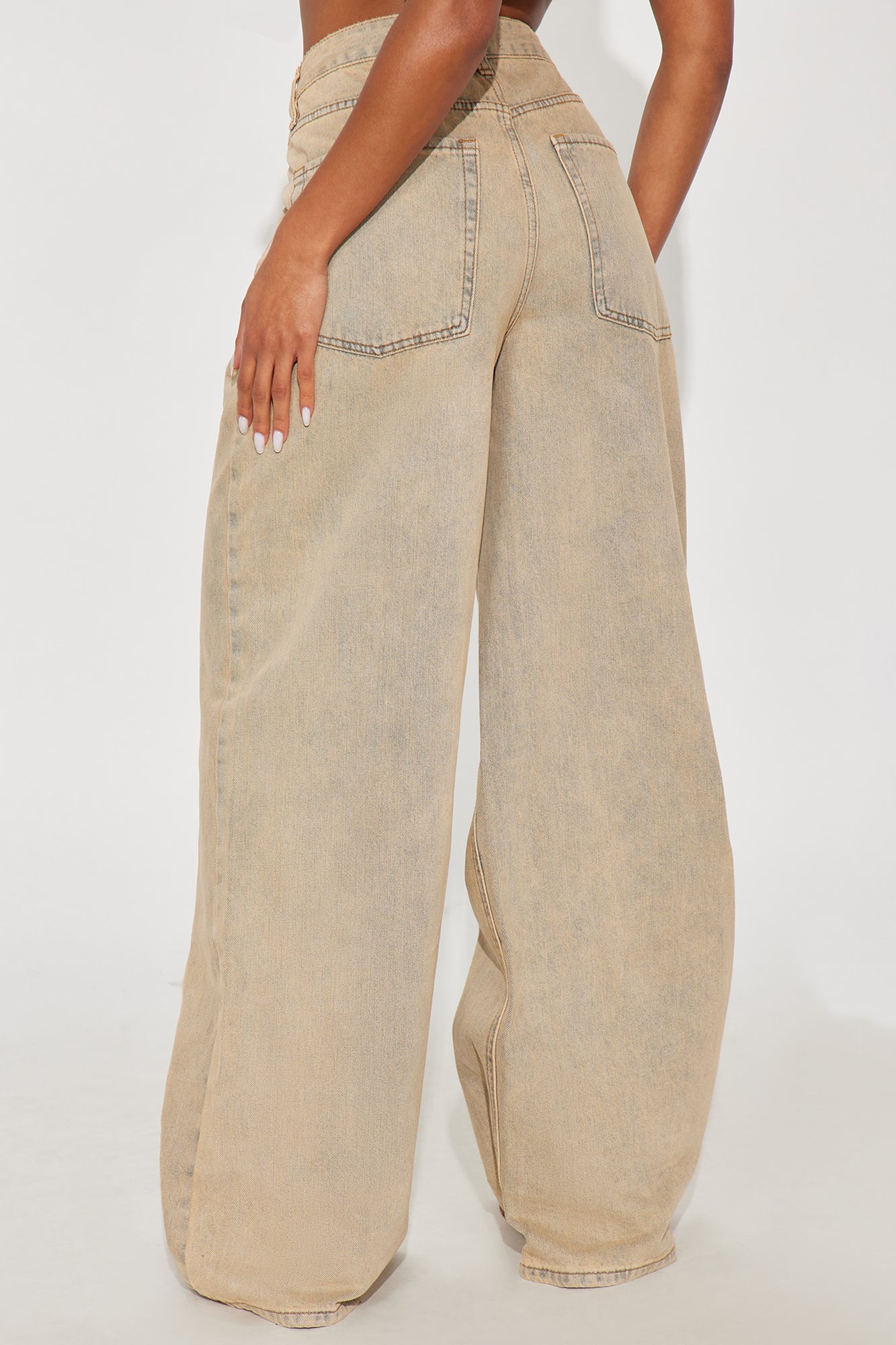 Rebound Tinted Baggy Jeans - Vintage Wash