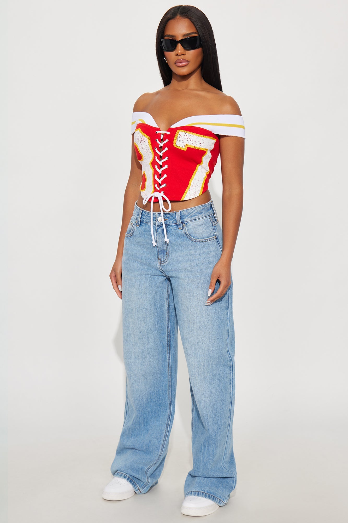See What I Mean Wide Leg Jeans - Light Wash