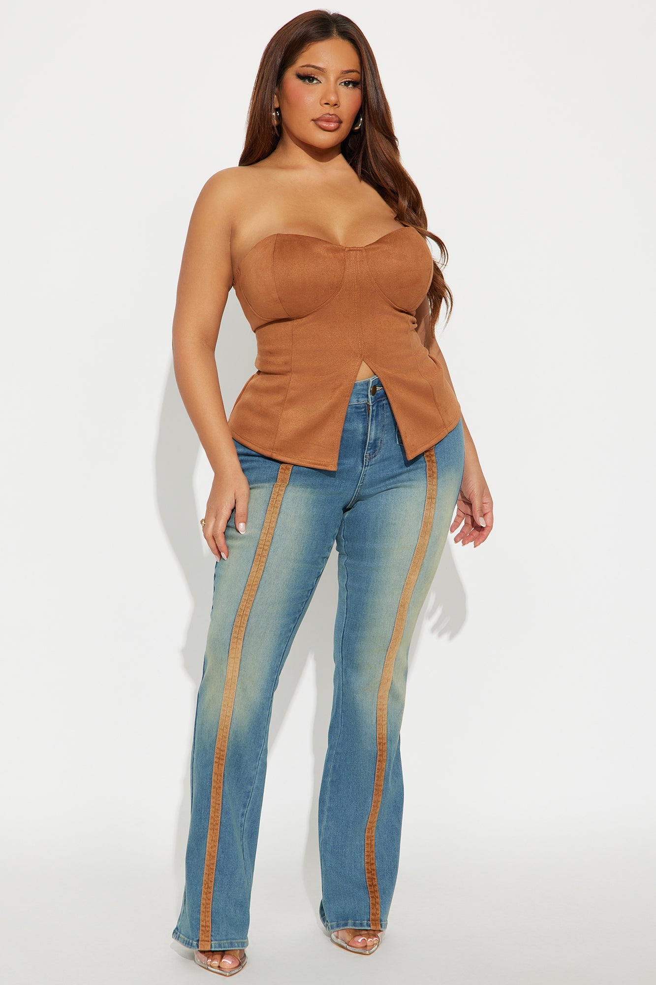 East Sixth Street Mid Rise Bootcut Jeans - Vintage Wash