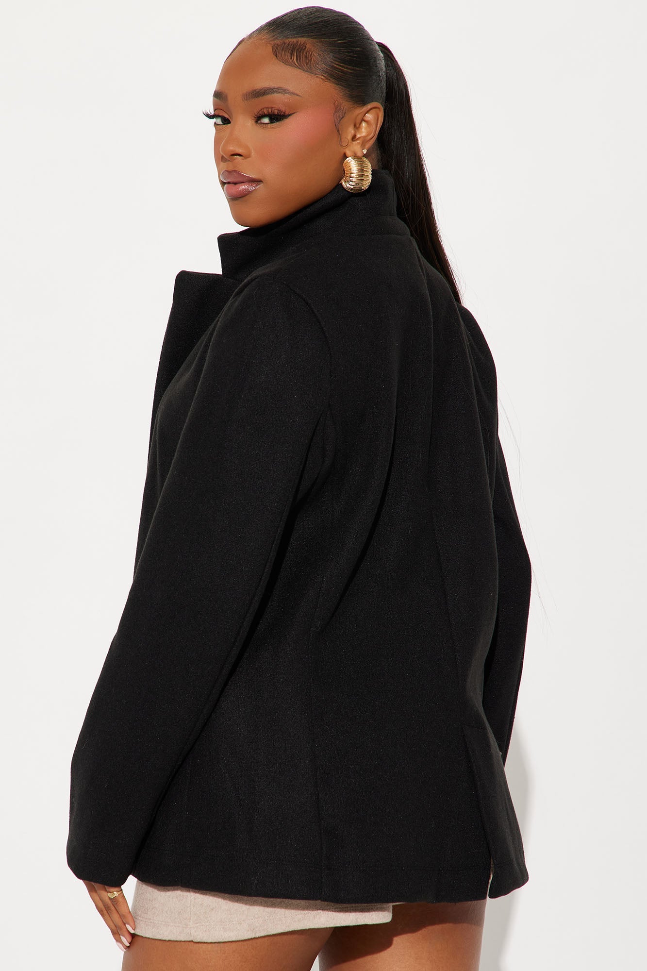 Classic Layers Single Breasted Blazer - Black