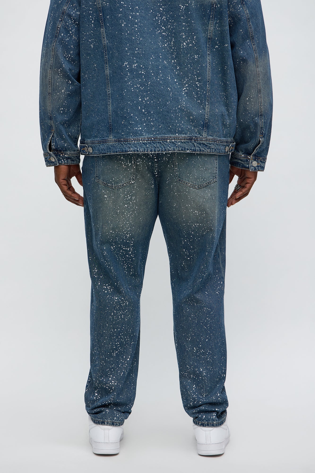 Slim Shimmering Nights Jean - Vintage Blue Wash