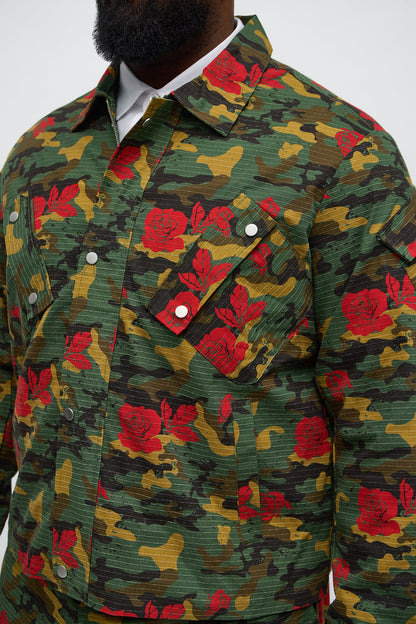 Lak Camo Ripstop Jacket - Camouflage