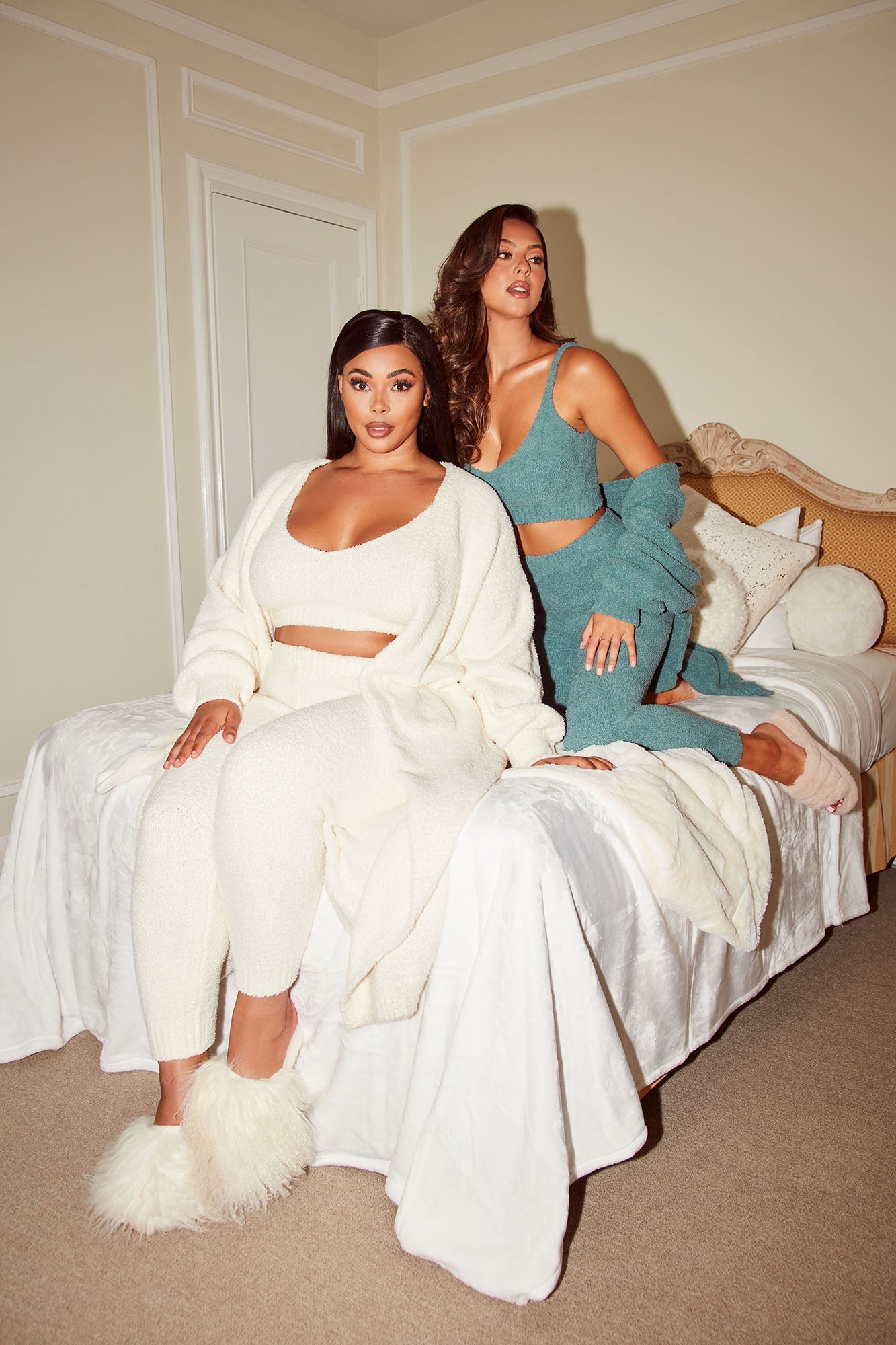 Living In It 3 Piece Legging Set - Ivory