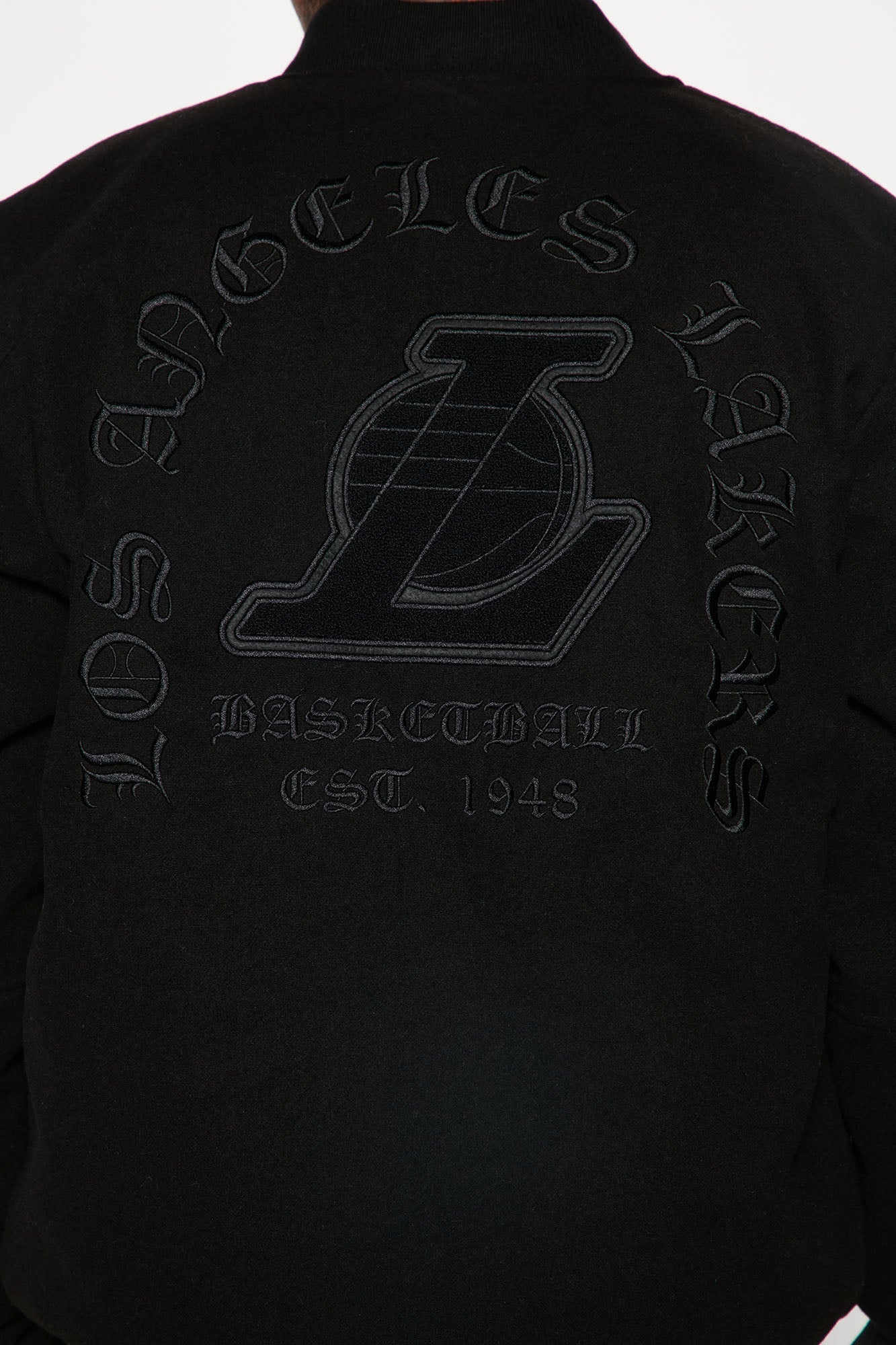 Los Angeles Lakers Varsity Jacket - Black