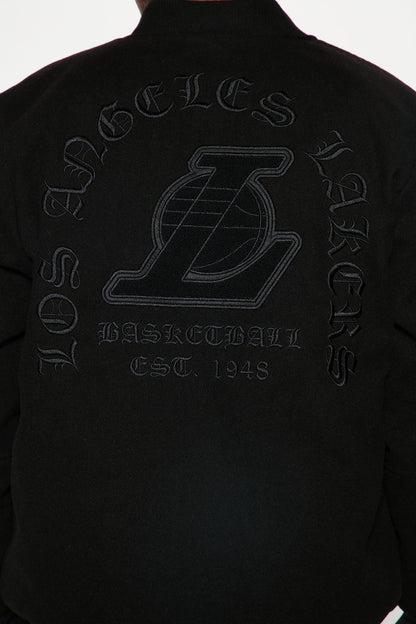 Los Angeles Lakers Varsity Jacket - Black