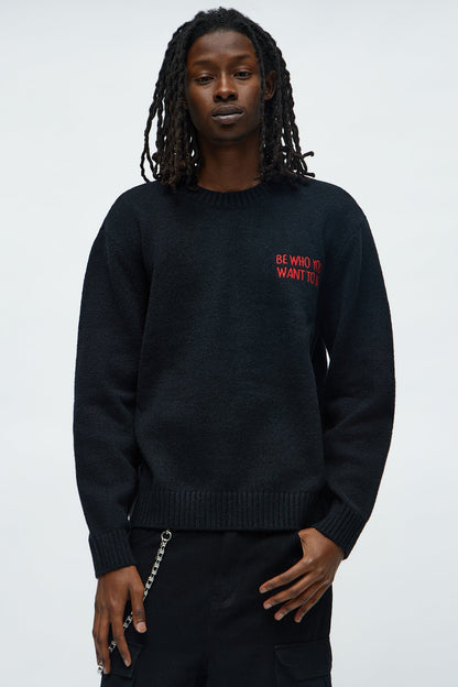 Untold Truth Sweater - Black